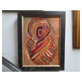 Abstract Expressionist Oil Painting