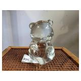 Vintage Fenton Art Glass Bear Paperweight