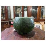 UPCO Green Ceramic Planter