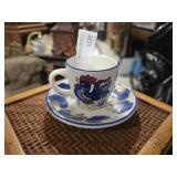 Buffalo Ceramic Cup & Saucer