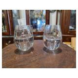 "La Vida" Clear Glass vases; Poland
