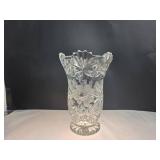 Crystal & Brass Lamps w/ Cut Glass Shades