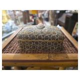 Egyptian Mother of Pearl Trinket box