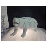 White Ceramic Bear Figurine