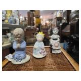 Three Ceramic Figurines - Assorted Designs