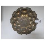 Vintage Fenton Carnival Brass designed plate