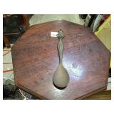 African Tribal Serving Spoon w/ Decorative Handle