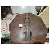 Vintage West African Wooden Hair pick/Comb w