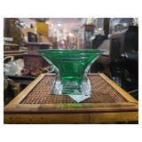 Mikasa City Lights Emerald Green Crystal Candle