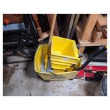 White Mop Wringer Co. Commercial Mop Bucket
