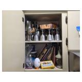 Tableware, Copper Molds, and  Kitchen Collectibles