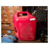 Blitz 6 Gallon Red Plastic Fuel Container