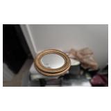 20th Century Gilt Finished Oval Wall Mirror