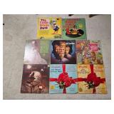 Eight  Vinyl LP Records Featuring Various Artists