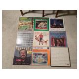 9  Vinyl LP Records Featuring Various Artists