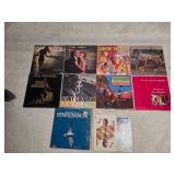 Ten  LP Records Featuring Various Artists