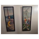 C. C. Pratt,  Japanese Genre Scene Watercolors