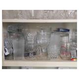 Clear and Frosted Household Glassware
