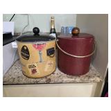 Two MCM Barware Ice Buckets