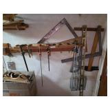 Workshop Clamps, Layout Tools, and Spirit Level