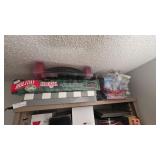 A Group of Boxed Holiday Decor and  Electronics