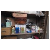 Kitchenware, Canisters, and  Personal Care Tins