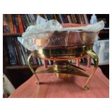 MCM Copper and Brass Chafing Dish