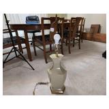 Hollywood Regency Style Hexagonal Table Lamp