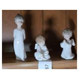 Lladro Miniangelitos Porcelain AngelModel 1604