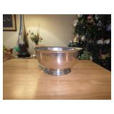 Jostens Pewter Paul Revere Repro Footed Bowl