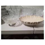 Two Serving Bowls a Lenox Symphony Centerpiece