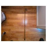 Antique Bamboo Horse Measuring Walking Cane