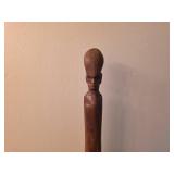Hand-Carved African Hardwood Walking Stick