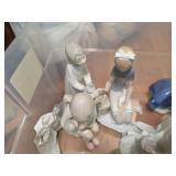 Six Lladro Porcelain Figurines