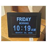 American Lifetime Digital Calendar Day Clock