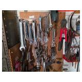 Modern Hand Tools with Industrial Metal Storage
