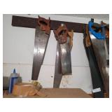 Modern Hand Saws and Workshop Accessories