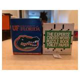 Two Novelty Paper Tissue Boxes