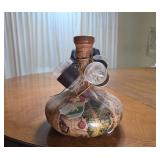 Italian Decanter and Four Shot Glasses