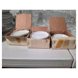 12 Crown Victoria Lovelace Fine Porcelain Coasters