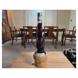 Opici Toscano Red Twist Neck Wine Bottle