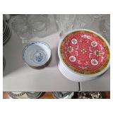 Four Jingdezhen Rice Grain Porcelain Bowls