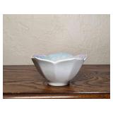 Hand-Painted Porcelain Blossom Form Bowl