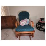 American Country Style Hardwood Glider