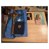 Crucifix and Abbey Books Prayer Book