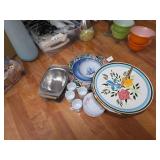 Ceramic and Metal Tableware