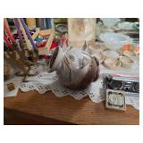 Studio Pottery Figural Stoneware Coin Bank