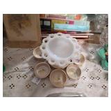 Anchor Hocking Old Colony Pattern Milk Glass