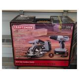 Craftsman 18.0 Volt Cordless Power Tool Combo Set