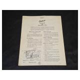 Exerjet Fountain and Creamer Units Manual